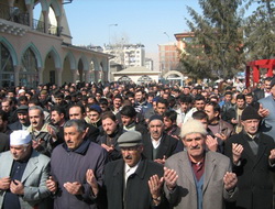 Van'da Siyonist katliam protesto edildi
