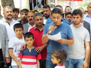 Siverek'te Sisi Cuntasının İdam Kararları Protesto Edildi