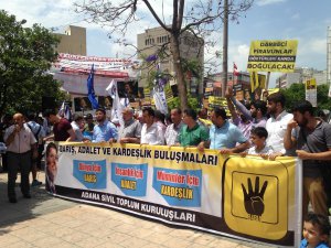 Adana'da Sisi Cuntasının Kararları Protesto Edildi