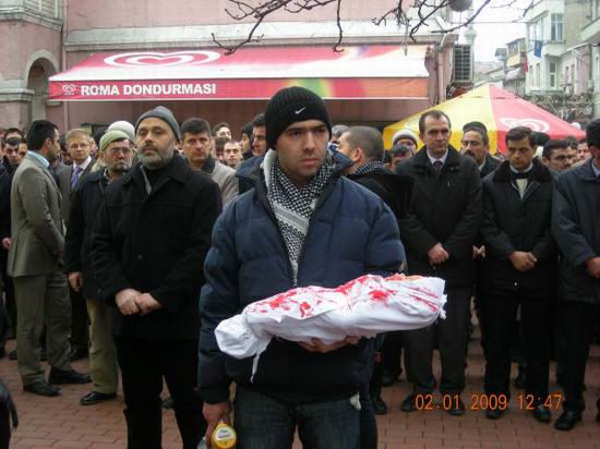 Bartın’da Siyonist İsrail’e Lanet