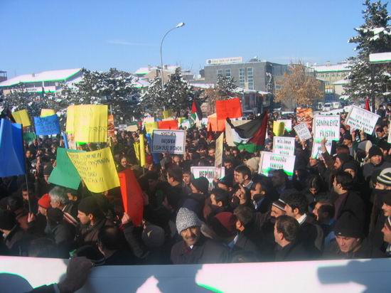 Erzurum'dan Gazze'ye Bin Selam