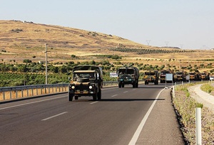 Suriye Sınırına Gönderilen Tank ve Zırhlılar Kilis'te