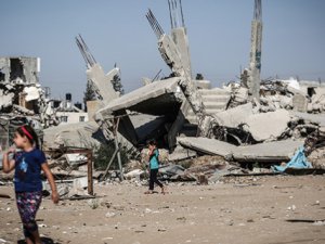 Siyonist İsrail'in Gazze Saldırılarının Birinci Yılı