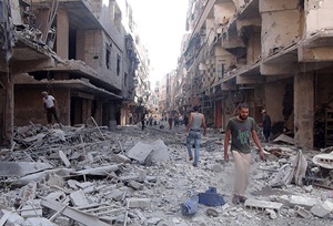 Yermuk'a Varil Bombalı Saldırı: 1 Ölü, 8 Yaralı