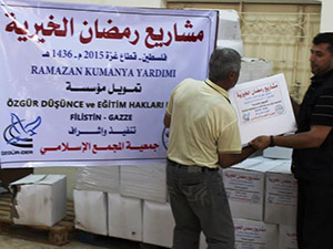 Özgür-Der'in Gazze'deki Kumanya Dağıtımı Tamamlandı