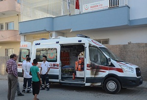 Mardin'de Ambulansa Molotofkokteylli Saldırı!