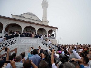 Erdoğan Kıbledağı Camisi'ni Açtı