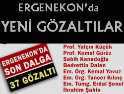 Ergenekon'da Yeni Operasyon 37 Kişi Gözaltında
