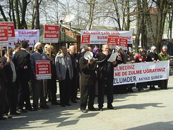 Akyazı'da 57. başörtüsü eylemi