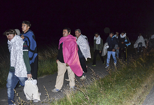 Bir Grup "Sığınmacı" Danimarka'ya Ulaştı