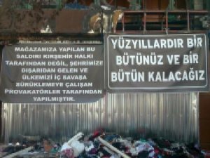 Kırşehir'de İşyeri Yakılan Esnaftan Tepki