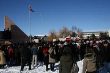 Erzurumlu Öğrencilerden Gazze’ye Destek