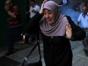 Filistinli Kadınlar, Mescid-i Aksa Yasağını Protesto Etti