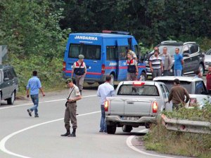 Giresun'da Jandarma Trafik Timlerine Saldırı