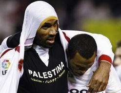 Filistin'e destek veren Kanoute'ye ceza