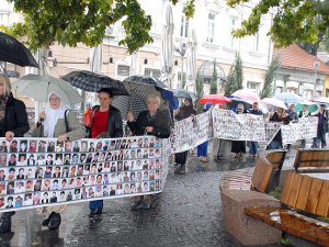Bosna Hersek'te 'Srebrenitsa' Yürüyüşü
