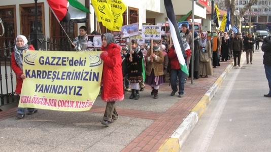 Bursalı Çocuklardan Gazzeli Çocuklara Bin Selam!