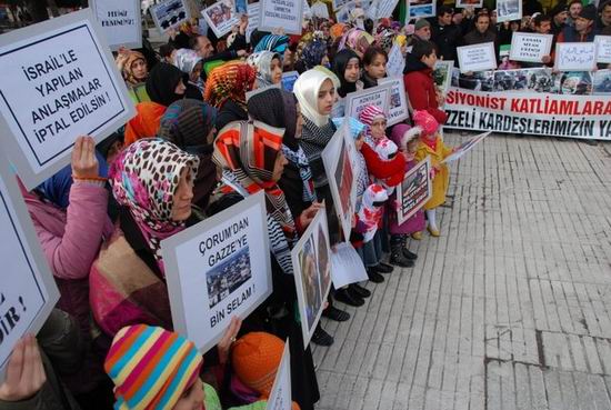 Çorum’da Gazze Direnişine Bin Selam