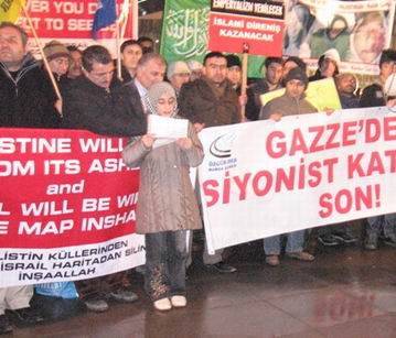 Bursa, Gazze için yine meydanlardaydı