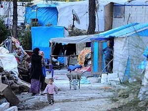 Türkmendağı Yamadı Kampında Zorlu Yaşam