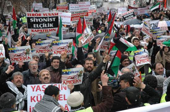 Ankaralılar Hamas’la Tek Vücut