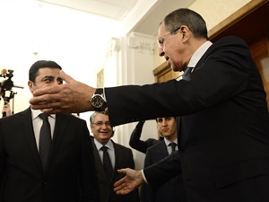 Demirtaş, Rusya Dışişleri Bakanı Lavrov ile Görüştü