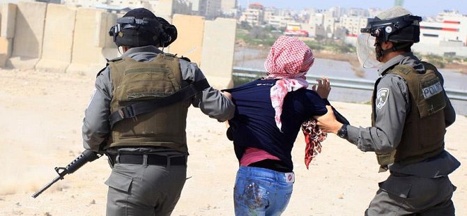 İsrail Polisi 36 Filistinliyi Gözaltına Aldı