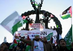 Onbinler Ankara'da Gazze İçin Toplandı
