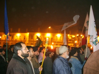 Konya’da 4. Meşaleli Eylem