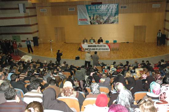 AFDP’nin Gazze Paneli Mitinge Dönüştü