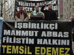 Hain Abbas Ankara'da Protesto Edildi