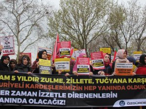 6. Yılında Suriye İntifadası İstanbul’da Selamlandı!
