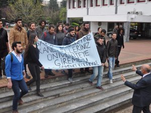 KTÜ'de İslami Vakfa Saldıran Sol Faşistlere Müdahale Edildi