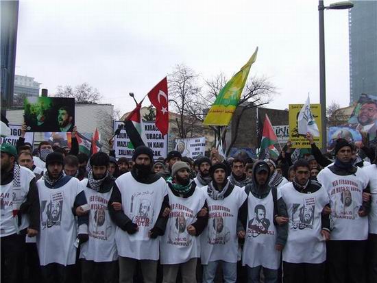İstanbul'da Mısır'a Ambargo Protestosu