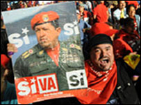Chavez'in referandum zaferi