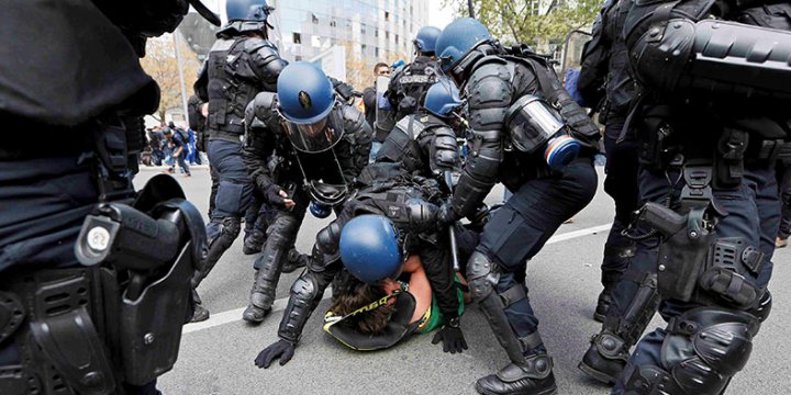 Fransa'da Çalışma Yasası Protestoları