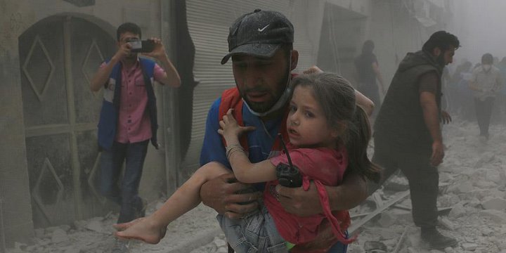 Esed Rejimi Halep'te Tıp Merkezini Vurdu: 5 Ölü, 25 Yaralı