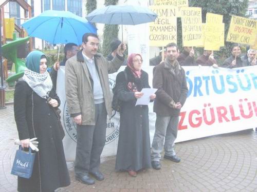 Kocaeli’de 201. Başörtüsü Eylemi