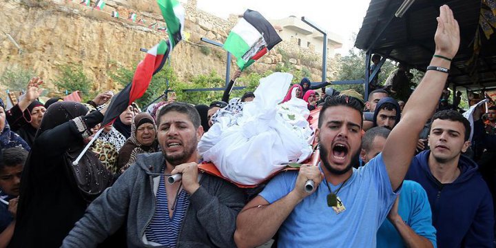 Şehit Kardeşler Kudüs'ün Katanna Beldesinde Toprağa Verildi