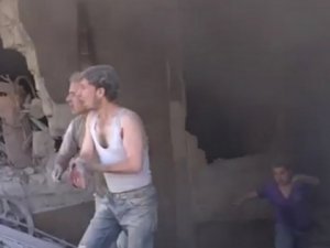 Rusya Halep’te Ekmek Fırınını Bombaladı