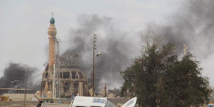 Irak'ta Şii Milisler, Sünnilere Ait 2 Camiyi Yaktı