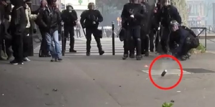 Fransa Polisi Bu Videoyu Gizlemeye Çalışıyor