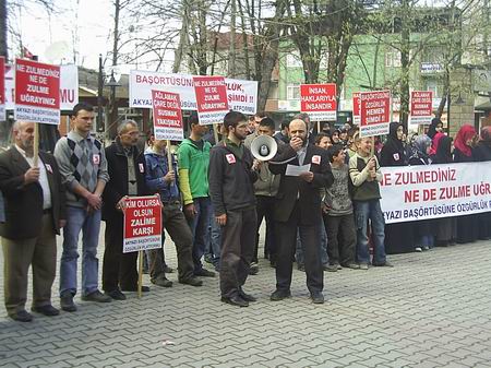 Akyazı’da 58. Başörtüsü Eylemi