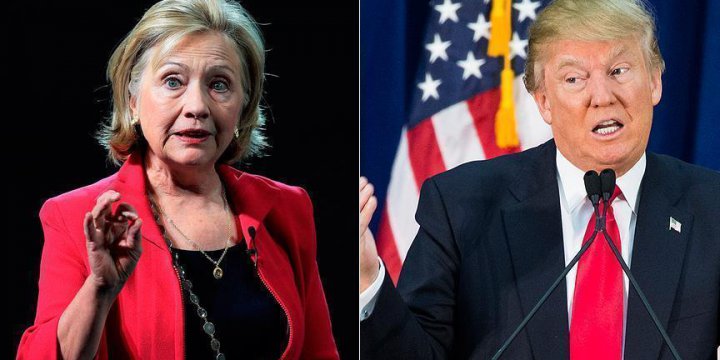 Son Ankette Clinton, Trump'ın 6 Puan Önünde