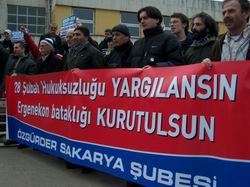 SAKARYA’da 28 Şubat ve Darbeciler Lanetlendi!
