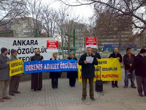 Ankara’da 162. Başörtüsü Eylemi