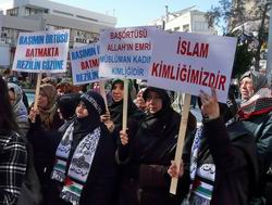 Antalya'da 28 Şubat ve Ergenekon Protestosu