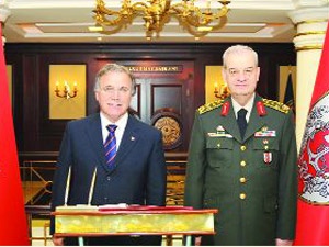 Şahin’den Genelkurmay'a ziyaret