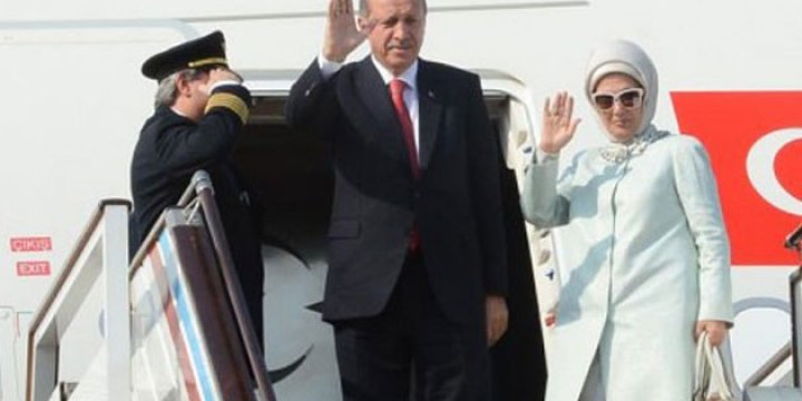 Cumhurbaşkanı Erdoğan'ın Uçağı Vurulmaktan Son Anda Kurtulmuş