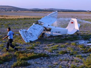 Tekirdağ’da Eğitim Uçağı Düştü